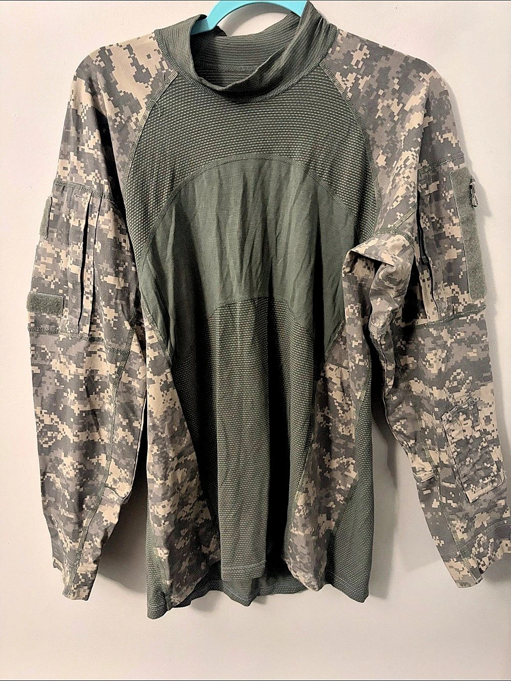Massif Army Combat Shirt Camo Combat Shirt Green Gray XL